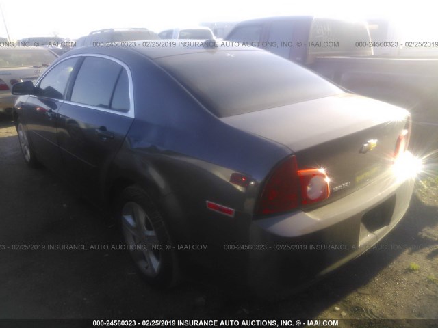 1G1ZB5E02CF308403 - 2012 CHEVROLET MALIBU LS GRAY photo 3