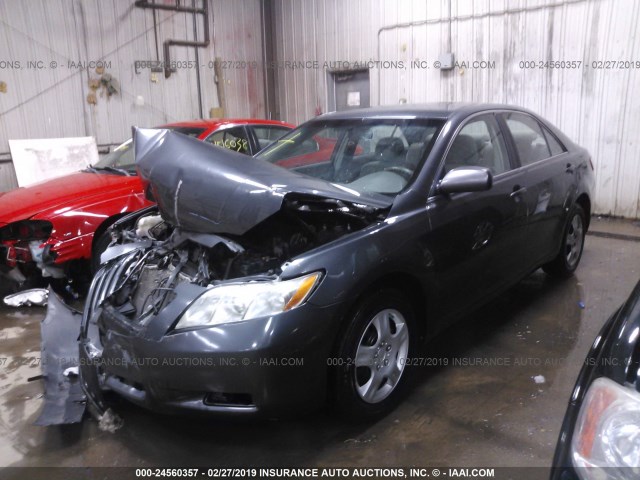 4T1BE46K29U355697 - 2009 TOYOTA CAMRY SE/LE/XLE GRAY photo 2