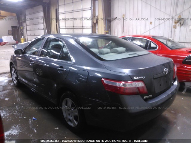 4T1BE46K29U355697 - 2009 TOYOTA CAMRY SE/LE/XLE GRAY photo 3