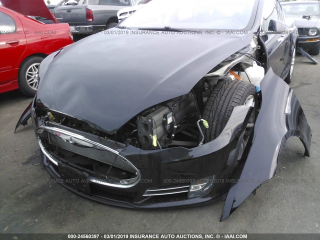 5YJSA1S14EFP49510 - 2014 TESLA MODEL S BLACK photo 6