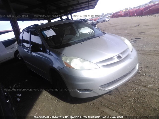 5TDZK23C89S226980 - 2009 TOYOTA SIENNA CE/LE SILVER photo 1