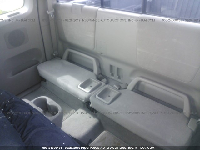 5TETX22N95Z030411 - 2005 TOYOTA TACOMA ACCESS CAB ოქროსფერი ფოტო 8