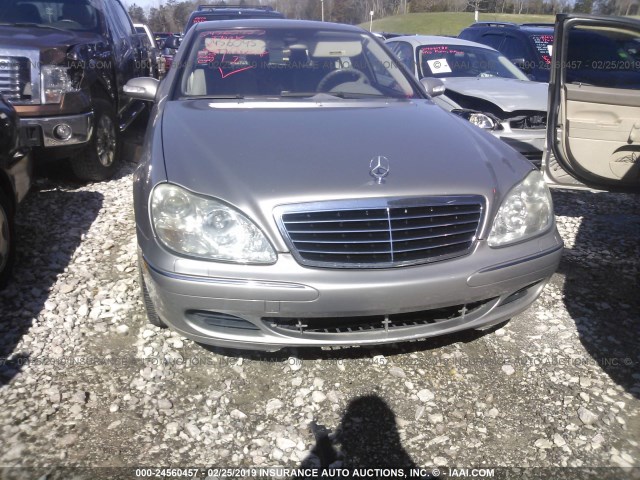 WDBNG70J86A463234 - 2006 MERCEDES-BENZ S 430 GOLD photo 1