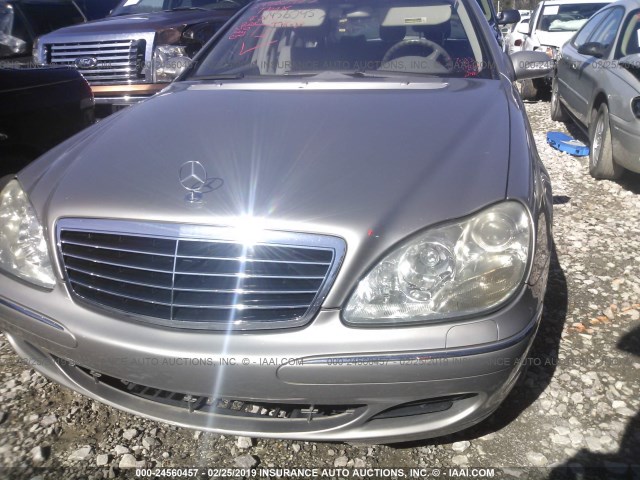 WDBNG70J86A463234 - 2006 MERCEDES-BENZ S 430 GOLD photo 2