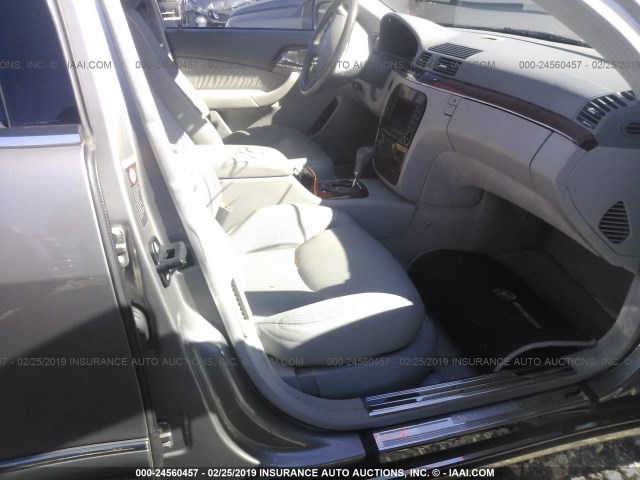WDBNG70J86A463234 - 2006 MERCEDES-BENZ S 430 GOLD photo 5