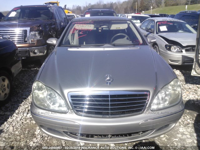 WDBNG70J86A463234 - 2006 MERCEDES-BENZ S 430 GOLD photo 6