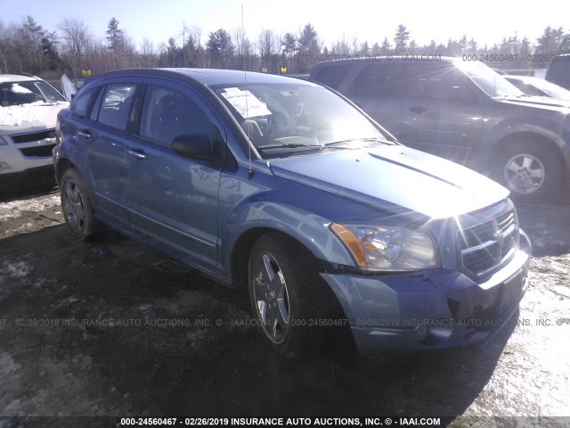 1B3HE78K37D535881 - 2007 DODGE CALIBER R/T BLUE photo 1