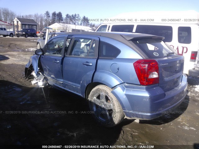 1B3HE78K37D535881 - 2007 DODGE CALIBER R/T BLUE photo 3