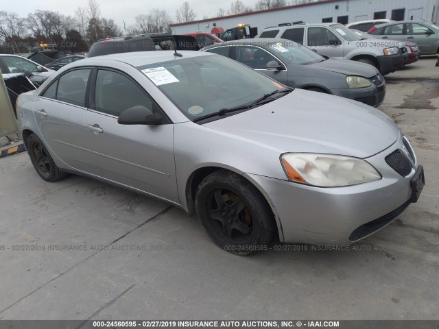 1G2ZG57B584165848 - 2008 PONTIAC G6 SE SILVER photo 1