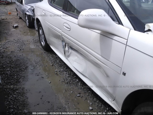 2G2WP552671148900 - 2007 PONTIAC GRAND PRIX WHITE photo 6