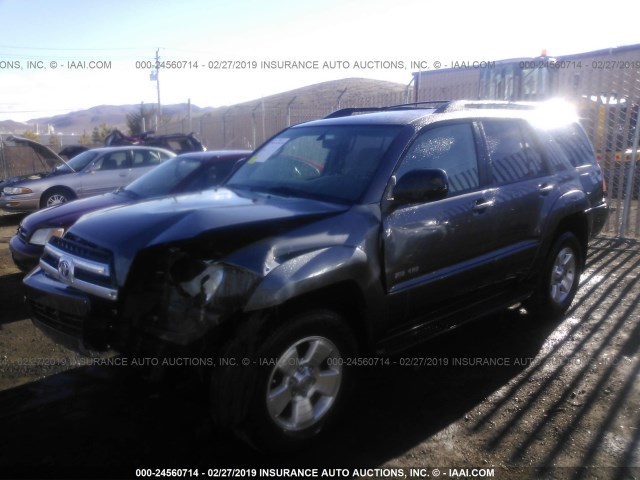 JTEBU14R350071000 - 2005 TOYOTA 4RUNNER SR5/SPORT GRAY photo 2