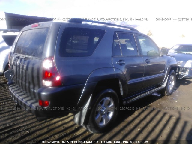 JTEBU14R350071000 - 2005 TOYOTA 4RUNNER SR5/SPORT GRAY photo 4