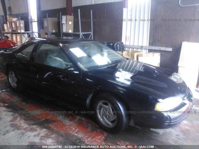 1FALP62W0VH124653 - 1997 FORD THUNDERBIRD LX BLACK photo 1