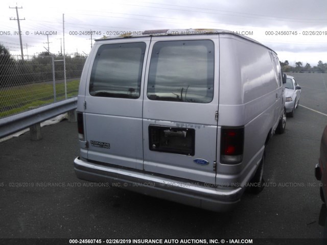 1FTHS24L3VHA82344 - 1997 FORD ECONOLINE E250 SUPER DUTY SILVER photo 4