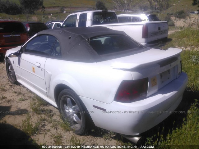 1FAFP44674F188827 - 2004 FORD MUSTANG 白色 照片 3