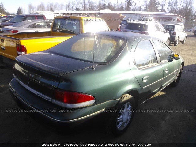 1C3EJ56H6WN296767 - 1998 CHRYSLER CIRRUS LXI GREEN photo 4