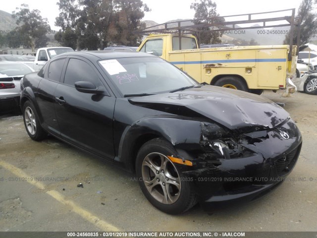 JM1FE17N440134664 - 2004 MAZDA RX8 BLACK photo 1