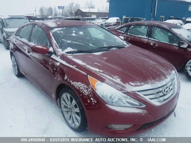 5NPEC4AC9CH428444 - 2012 HYUNDAI SONATA SE/LIMITED RED photo 1