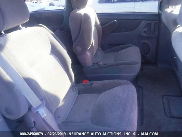 5TDBK23C67S007868 - 2007 TOYOTA SIENNA LE GRAY photo 8