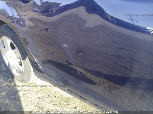 1G1ZG57B88F196892 - 2008 CHEVROLET MALIBU LS BLUE photo 6