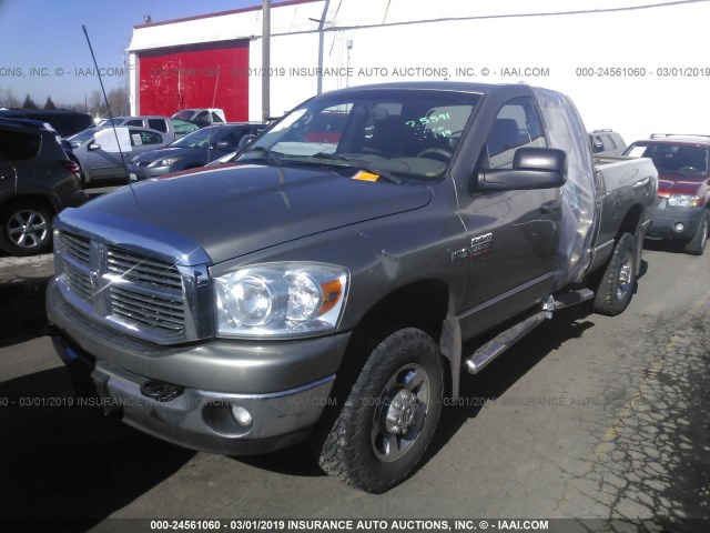 3D7KS28D28G230402 - 2008 DODGE RAM 2500 ST/SLT Pewter photo 2