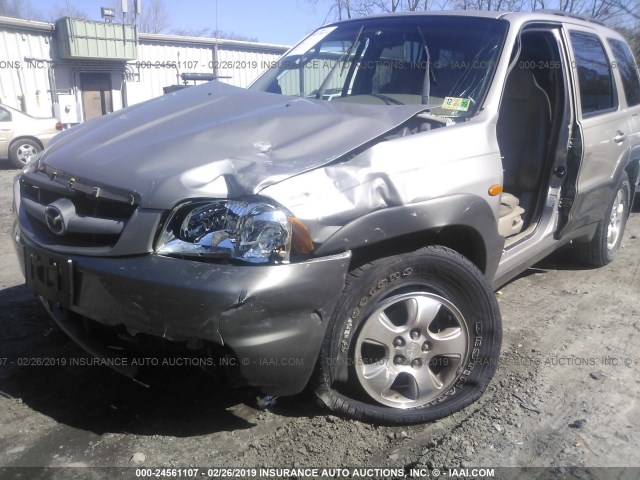 4F2CU081X1KM30607 - 2001 MAZDA TRIBUTE LX/ES GOLD photo 6