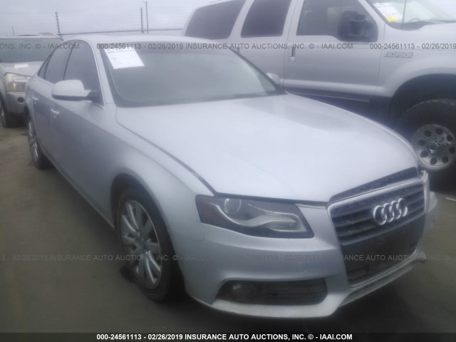 WAUEFAFL8BN050546 - 2011 AUDI A4 PREMIUM PLUS GRAY photo 1