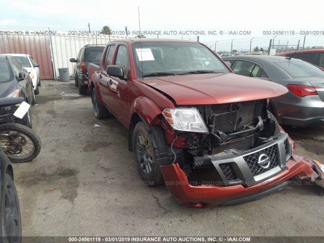 1N6AD0ER6CC443043 - 2012 NISSAN FRONTIER S/SV/SL/PRO-4X RED photo 1