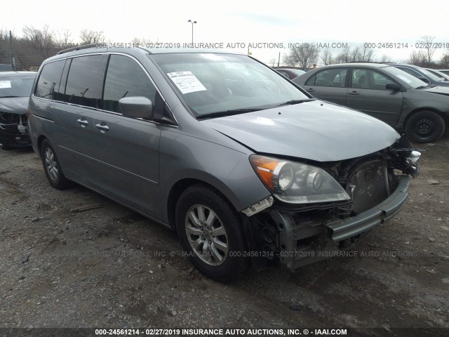 5FNRL38768B103633 - 2008 HONDA ODYSSEY EXL GRAY photo 1