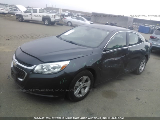 1G11C5SL3FF254946 - 2015 CHEVROLET MALIBU 1LT 黑色 照片 2