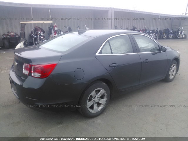 1G11C5SL3FF254946 - 2015 CHEVROLET MALIBU 1LT 黑色 照片 4