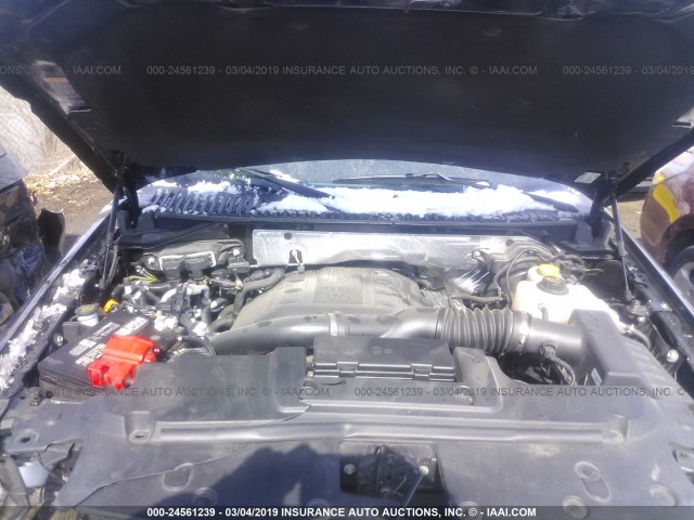 1FMJK2AT9HEA64714 - 2017 FORD EXPEDITION EL LIMITED შავი ფოტო 10