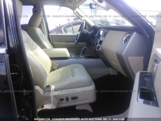 1FMJK2AT9HEA64714 - 2017 FORD EXPEDITION EL LIMITED შავი ფოტო 5