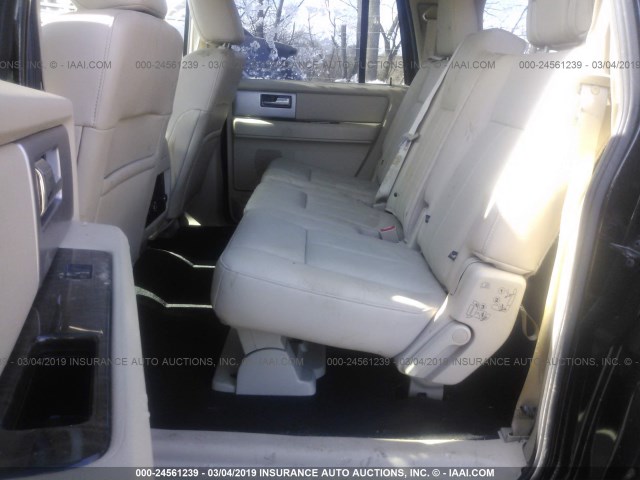 1FMJK2AT9HEA64714 - 2017 FORD EXPEDITION EL LIMITED შავი ფოტო 8