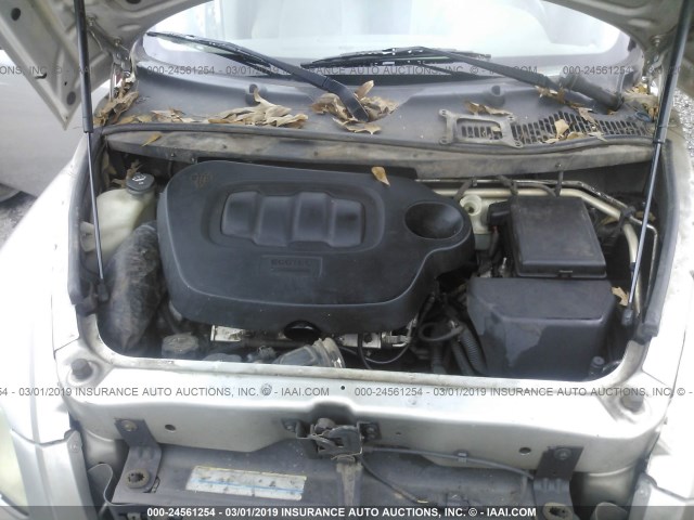 3GNDA23P46S627425 - 2006 CHEVROLET HHR LT SILVER photo 10