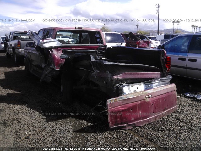 1FTEX15H9RKB23187 - 1994 FORD F150 RED photo 3