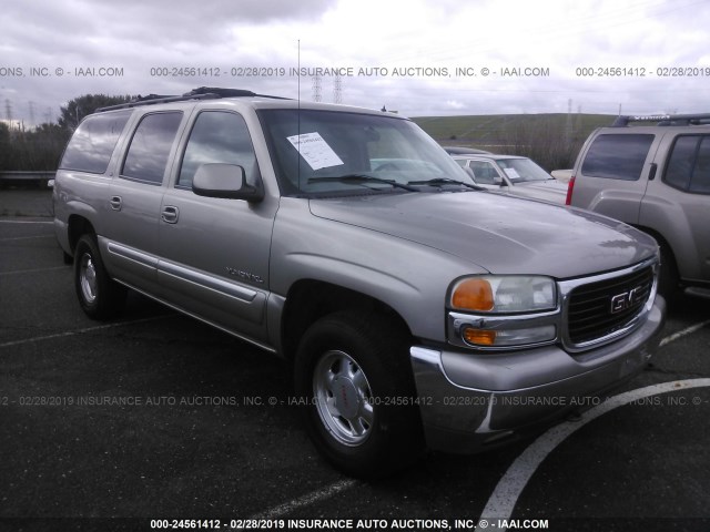 3GKFK16Z92G277443 - 2002 GMC YUKON XL K1500 GRAY photo 1