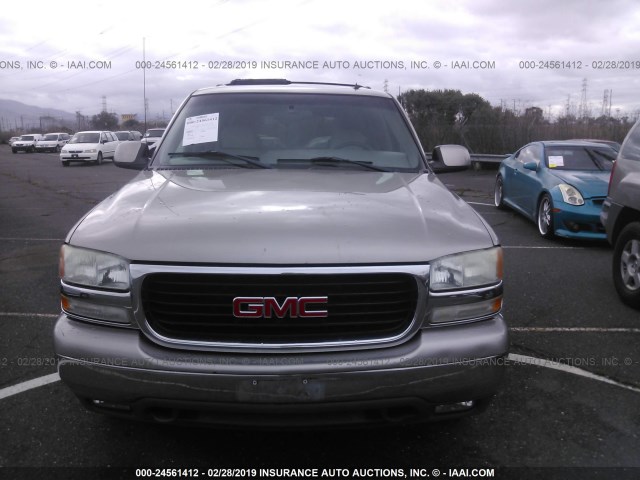 3GKFK16Z92G277443 - 2002 GMC YUKON XL K1500 GRAY photo 6