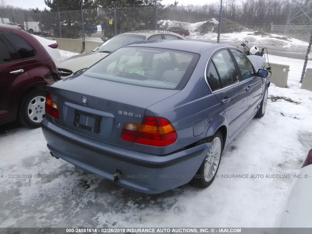 WBAEW53413PG23199 - 2003 BMW 330 XI SILVER photo 4