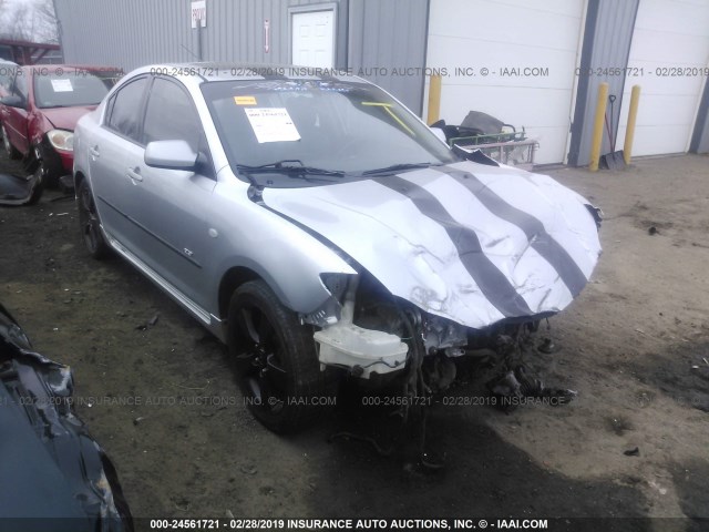 JM1BK323951310256 - 2005 MAZDA 3 S SILVER photo 1