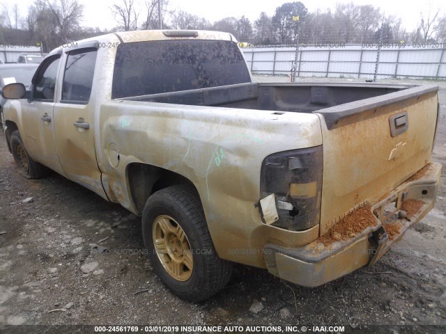 3GCEC13C28G115604 - 2008 CHEVROLET SILVERADO C1500 GRAY photo 3