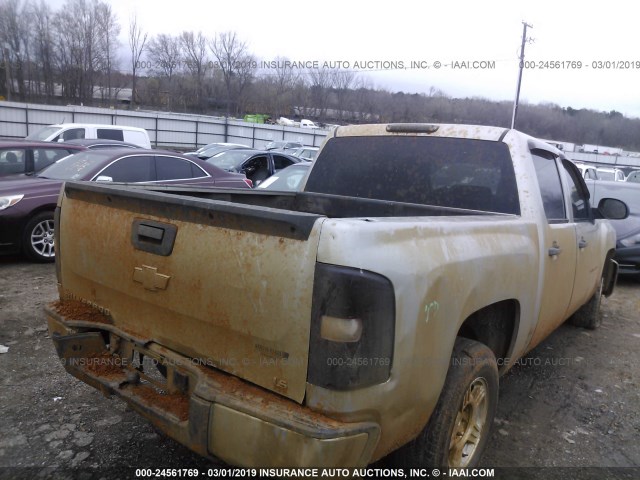 3GCEC13C28G115604 - 2008 CHEVROLET SILVERADO C1500 GRAY photo 4