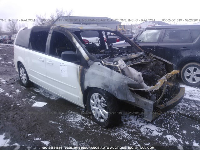 2C4RDGBG7DR813913 - 2013 DODGE GRAND CARAVAN SE Ağ foto 1