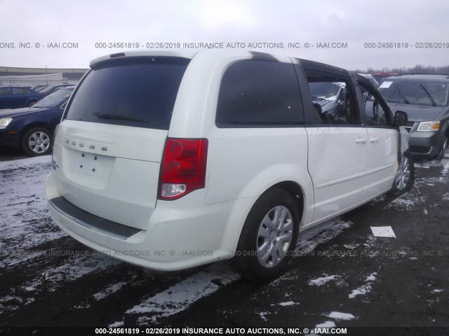 2C4RDGBG7DR813913 - 2013 DODGE GRAND CARAVAN SE Ağ foto 4