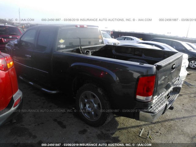 1GTR1VE05BZ318429 - 2011 GMC SIERRA C1500 SLE GRAY photo 3