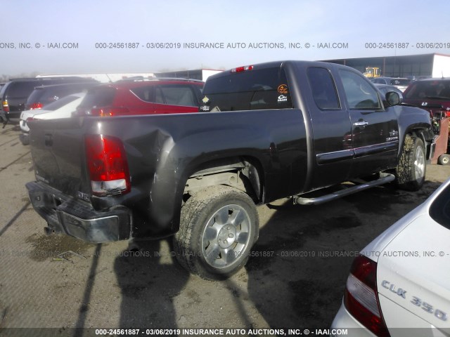 1GTR1VE05BZ318429 - 2011 GMC SIERRA C1500 SLE GRAY photo 4