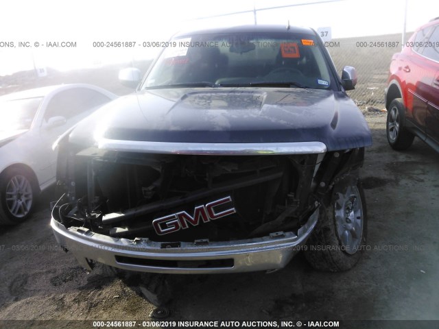 1GTR1VE05BZ318429 - 2011 GMC SIERRA C1500 SLE GRAY photo 6