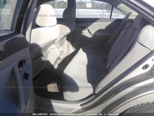 4T1BE46K69U808249 - 2009 TOYOTA CAMRY SE/LE/XLE 金色 照片 8