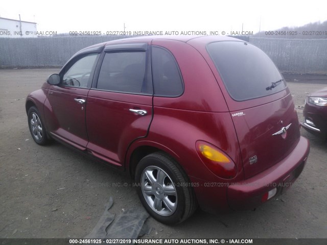 3C8FY68B54T254483 - 2004 CHRYSLER PT CRUISER LIMITED RED photo 3