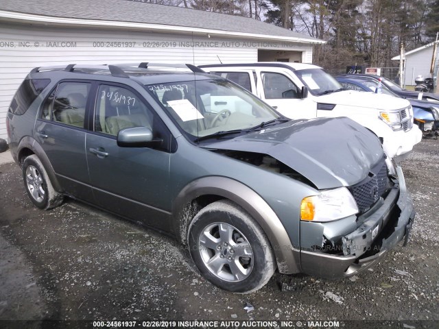 1FMDK02146GA01018 - 2006 FORD FREESTYLE SEL GREEN photo 1